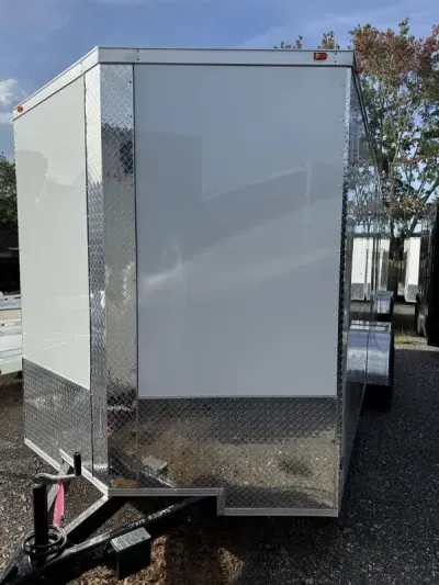 2025 All World Trailers 7x18 Cargo / Enclosed Trailer