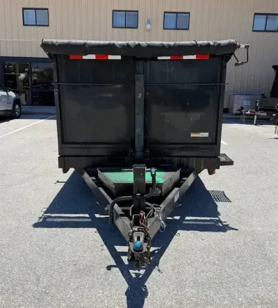 2022 Covered Wagon Trailers 7x14x4 Dump Trailer