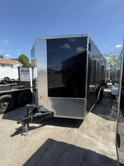 2027 All World Trailers 8.5x16 Cargo / Enclosed Trailer