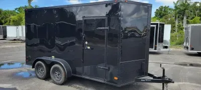 2026 All World Trailers 7x14x7 Cargo / Enclosed Trailer