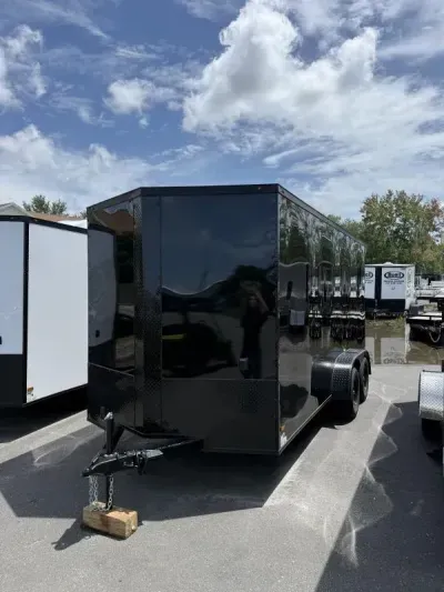 2027 All World Trailers 7x16 AC, RTP floor, Electrical package Cargo / Enclosed Trailer