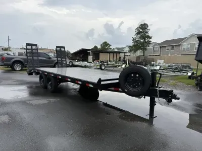 2025 Predator 8x20 16K Steel Deckover Trailer