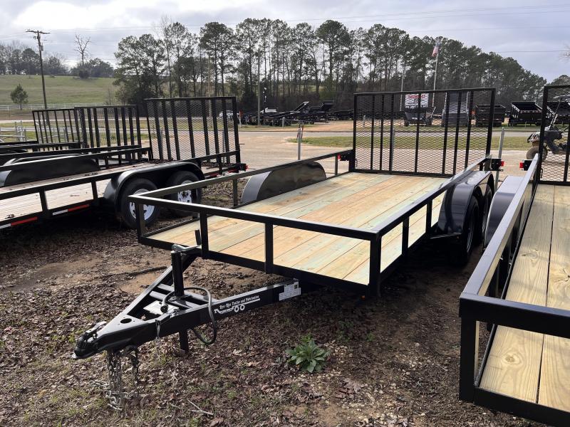2025 Bye Rite 6'x12' 7k 2/2 Tube Top Utility Trailer