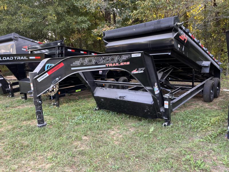2025 Horizon Trailers 6'9"x14 14k Gooseneck Dump Trailer