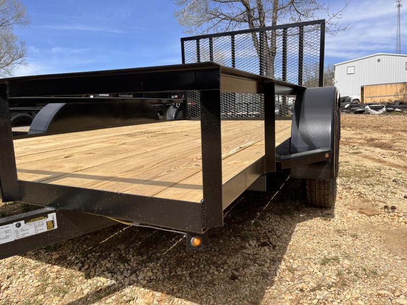 2024 Bye Rite 6.5'x12' 7k Trailer 1 Brake Angle Iron Utility Trailer in ...