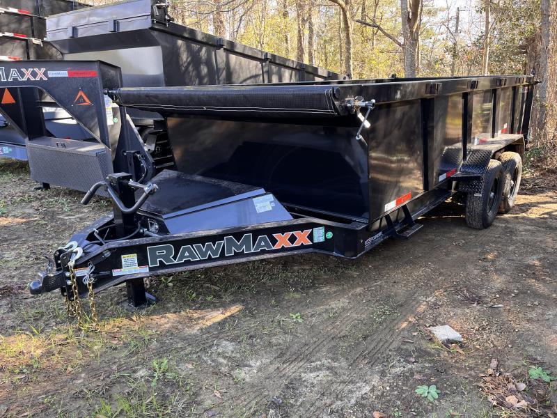 2025 RawMaxx LPX 7x16 14k Dump Trailer