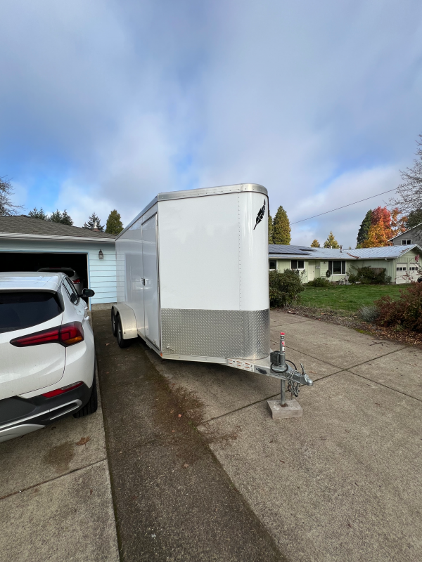 used Cargo (Enclosed) Trailers Featherlite  for sale, in Corvallis, OR image-0