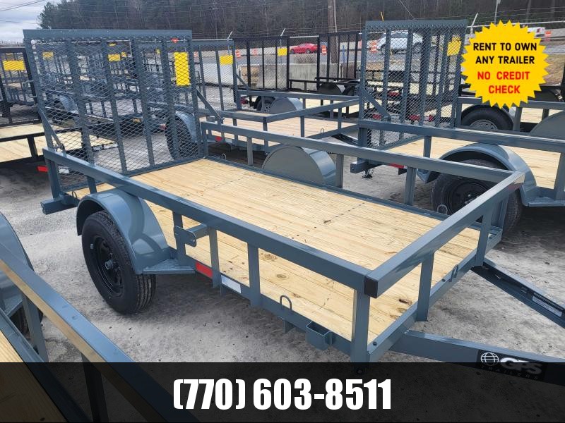 5X10 Utility W/ 4' Gate LED Lights & Gate Assist Shocks 2023 GPS 5X10 Utility W/ 4' Gate LED Lights & Gate Assist Shocks 2023 GPS