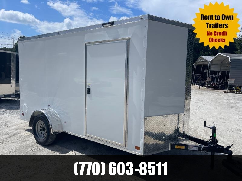 6X12 Enclosed 6'3" Interior Height W/ Side Door & Ramp 2022 NationCraft Trailer 6X12 Enclosed 6'3" Interior Height W/ Side Door & Ramp 2022 NationCraft Trailer