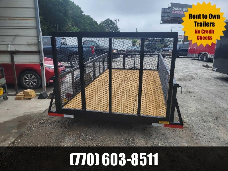 6x12 Used Utility W/ 4' Removable Gate & 24" Mesh Sides 2022 Lonewolf 6x12 Used Utility W/ 4' Removable Gate & 24" Mesh Sides 2022 Lonewolf