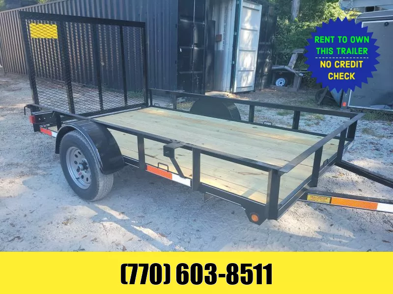 6X10 Utility Trailer 2025 Lonewolf