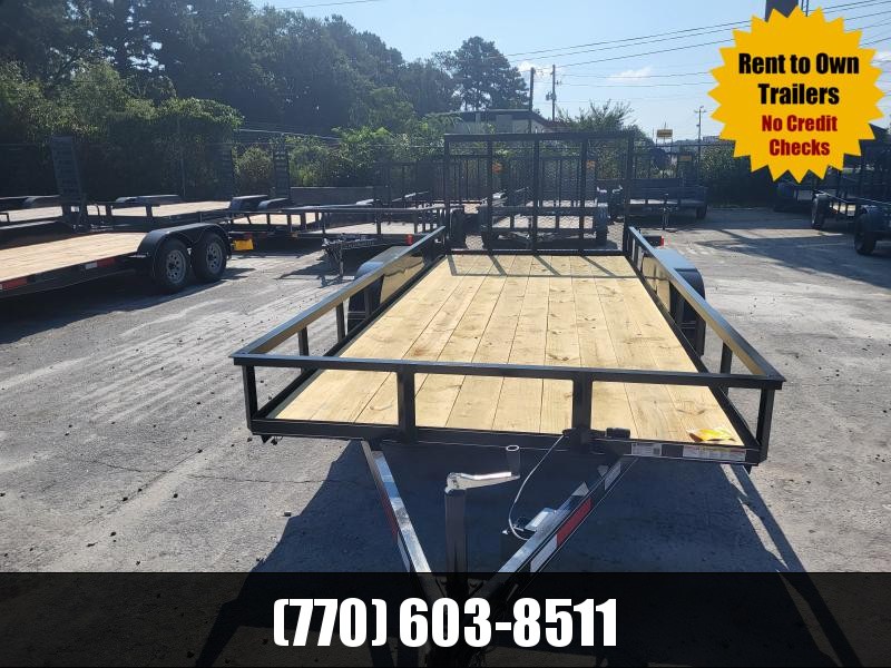 6.5X16 Utility W/4' Removable Gate & Brakes 2023 Lonewolf 6.5X16 Utility W/4' Removable Gate & Brakes 2023 Lonewolf