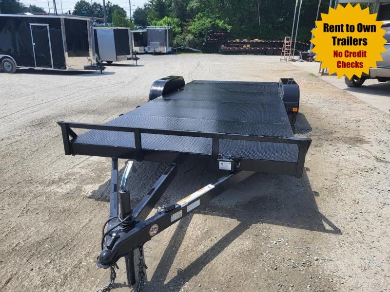 7x20 Car Hauler 2-3500 LB Axles W/ Steel Floor and 5' Slide in Ramps 2022 Mid South 7x20 Car Hauler 2-3500 LB Axles W/ Steel Floor and 5' Slide in Ramps 2022 Mid South