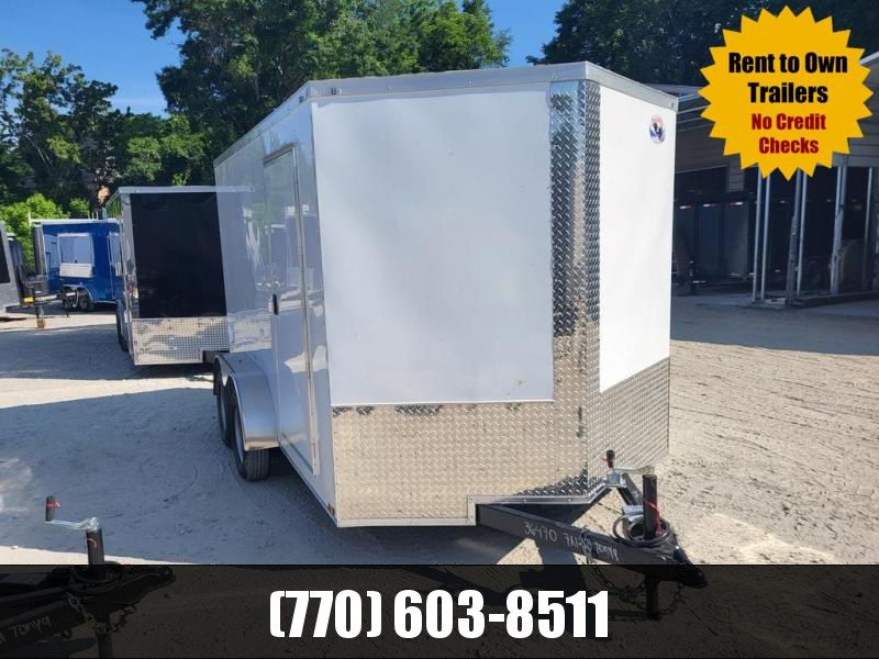 7x12 Enclosed 6'6" Interior Height W/ Side Door & Ramp 2022 Quality Cargo 7x12 Enclosed 6'6" Interior Height W/ Side Door & Ramp 2022 Quality Cargo