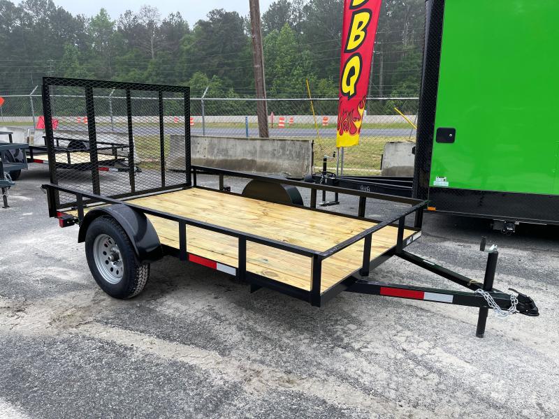6X10 Utility Trailer W/ 4 Foot Removable Gate 2023 Lonewolf