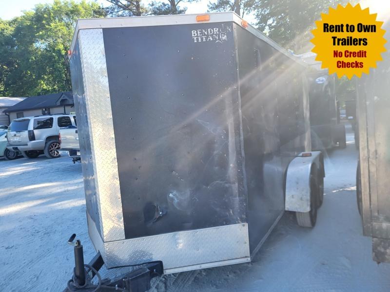 6x12 USED Enclosed 6' Interior Height W/ Ramp 2015 Bendron Trailer 6x12 USED Enclosed 6' Interior Height W/ Ramp 2015 Bendron Trailer