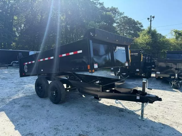 6x12 Dump Trailer W/ 2-5200 LB Axles  & Tarp 2025 Homesteader
