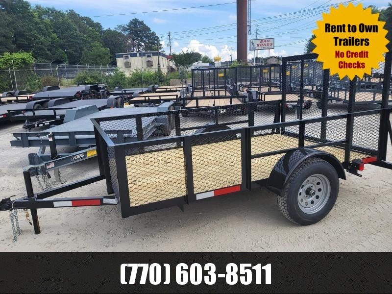 6x10 Utility W/ 24" Sides & 4' Removable Gate 2023 Lonewolf 6x10 Utility W/ 24" Sides & 4' Removable Gate 2023 Lonewolf