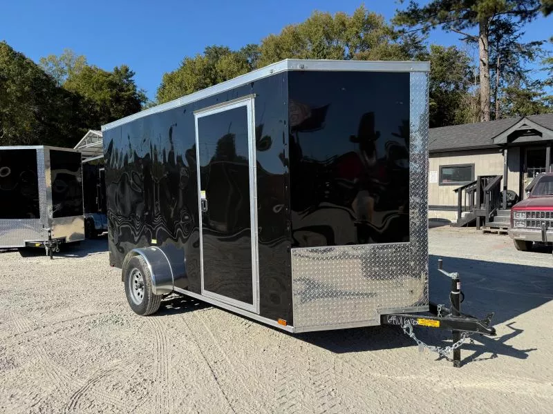 6x12 Enclosed 6'3" Interior Height W/ Side Door & Ramp 2026 Quality Cargo