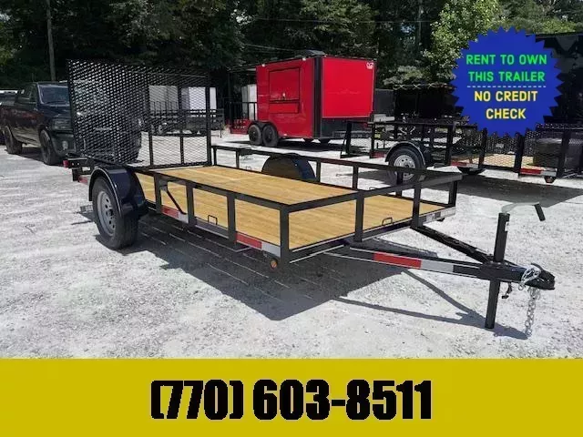 6x12 Utility Trailer 2025 Lonewolf