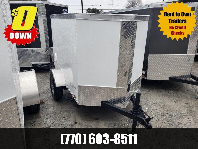 4x6 Enclosed 4' Interior Height W/ Swing Door 2022 Anvil Trailer 4x6 Enclosed 4' Interior Height W/ Swing Door 2022 Anvil Trailer