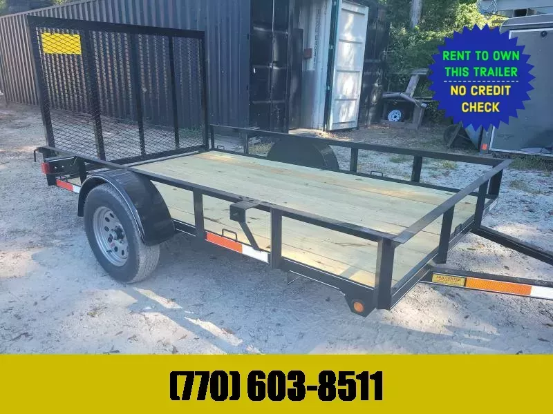6X10 Utility Trailer 2025 Lonewolf