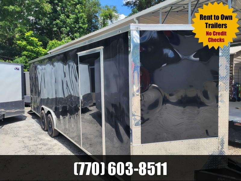 8.5x24 USED Enclosed 6'6" Interior Height W/ Side Door & Ramp 2022 Quality Cargo 8.5x24 USED Enclosed 6'6" Interior Height W/ Side Door & Ramp 2022 Quality Cargo