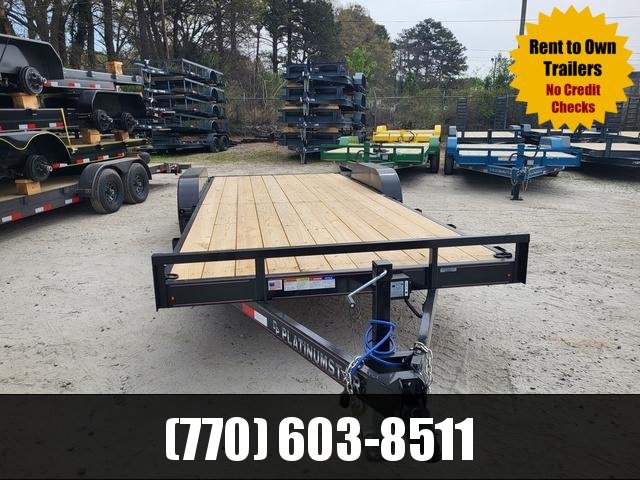 7x20 Car Hauler 2-5200 LB Axles W/ 2' Dovetail & 5' Slide In Ramps 2022 DP Platinum Star 7x20 Car Hauler 2-5200 LB Axles W/ 2' Dovetail & 5' Slide In Ramps 2022 DP Platinum Star