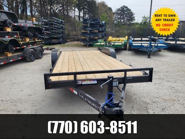 7x20 Car Hauler 2-5200 LB Axles W/ 2' Dovetail & 5' Slide In Ramps 2022 DP Platinum Star 7x20 Car Hauler 2-5200 LB Axles W/ 2' Dovetail & 5' Slide In Ramps 2022 DP Platinum Star