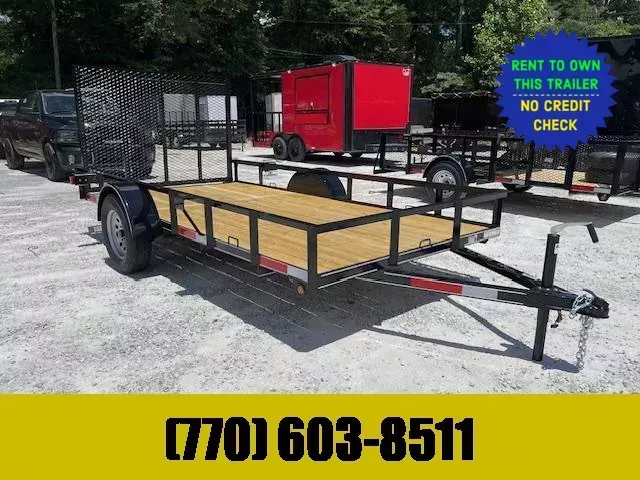6x12 Utility Trailer 2025 Lonewolf