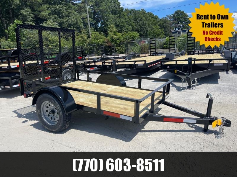 5x8 Utility W/ 4' Removable Gate 2022 Lonewolf 5x8 Utility W/ 4' Removable Gate 2022 Lonewolf