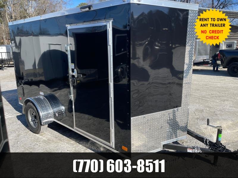6x12 Enclosed 6'3" Interior Height W/ Side Door & Ramp 2023 NationCraft Trailer 6x12 Enclosed 6'3" Interior Height W/ Side Door & Ramp 2023 NationCraft Trailer