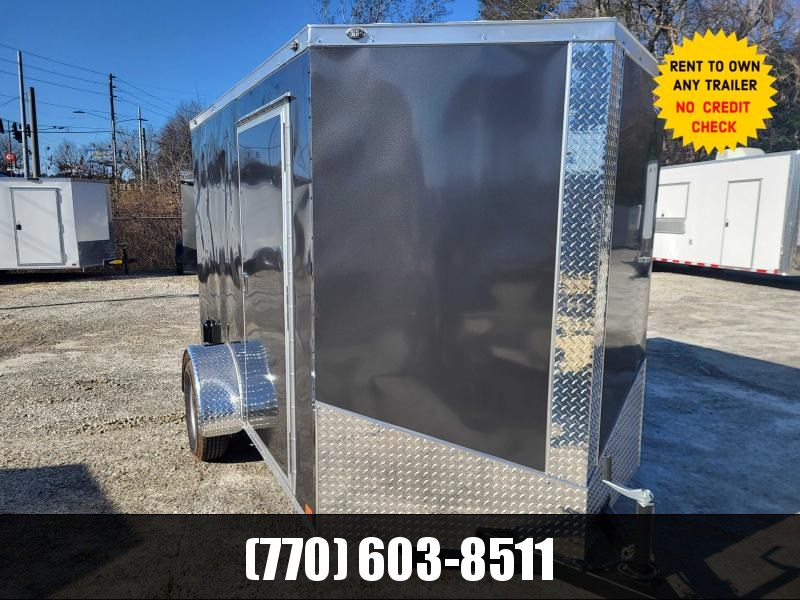 6x10 Enclosed 6' Interior Height W/ Side Door & Ramp 2023 TowYo 6x10 Enclosed 6' Interior Height W/ Side Door & Ramp 2023 TowYo