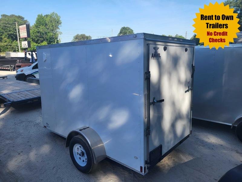 6x10 Enclosed 6'3" Interior Height W/ Side Door & Ramp 2022 Anvil Trailer 6x10 Enclosed 6'3" Interior Height W/ Side Door & Ramp 2022 Anvil Trailer