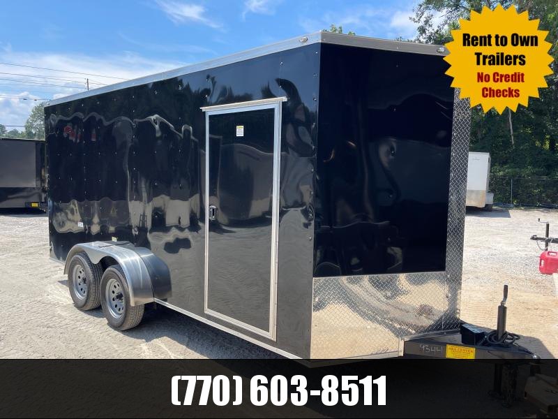 7x16 Enclosed 6'3" Interior Height W/ Side Door & Ramp 2022 Dino Cargo 7x16 Enclosed 6'3" Interior Height W/ Side Door & Ramp 2022 Dino Cargo