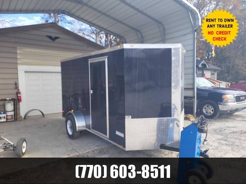6x12 USED Enclosed 6'3" Interior Height W/ 2-5200 LB Axles Side Door & Ramp 2023 Anvil Trailer 6x12 USED Enclosed 6'3" Interior Height W/ 2-5200 LB Axles Side Door & Ramp 2023 Anvil Trailer