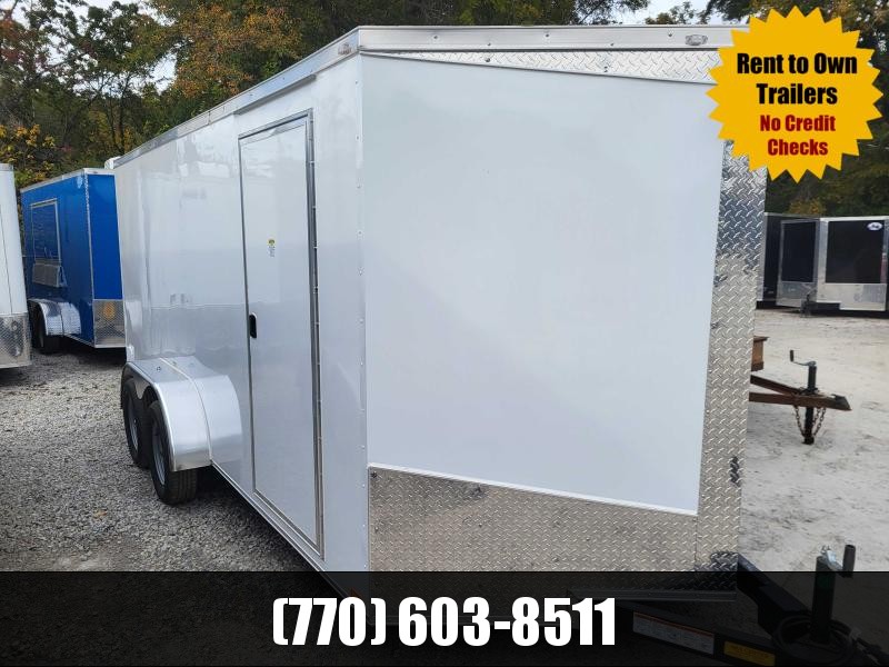 7X16 Enclosed 6'3" Interior Height W/ Side & Ramp 2023 Seed Cargo 7X16 Enclosed 6'3" Interior Height W/ Side & Ramp 2023 Seed Cargo
