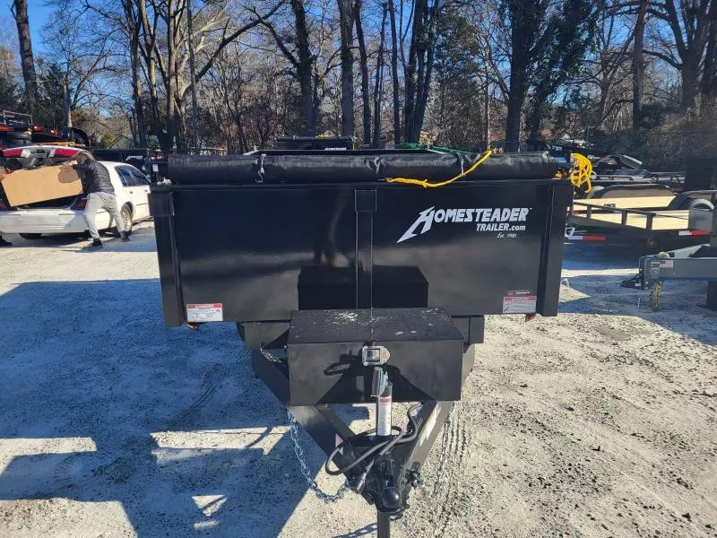 6X12 Dump Trailer W/ 2-5200 LB Axles & Tarp 2026 Homesteader