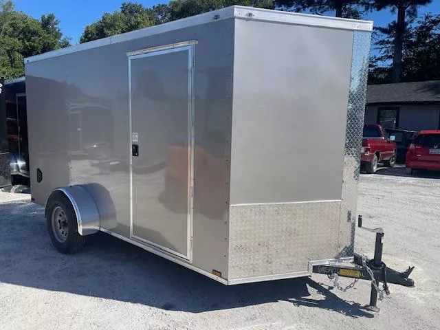 6x12 Enclosed 6'3" Interior Height W/ Side Door & Ramp 2026 Quality Cargo