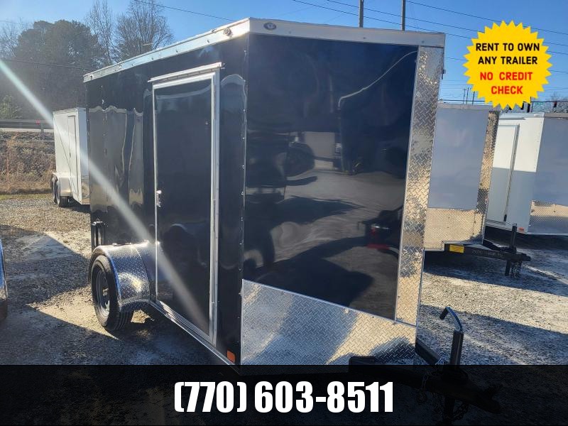 6x10 Enclosed 6' Interior Height W/ Side Door & Ramp 2023 TowYo 6x10 Enclosed 6' Interior Height W/ Side Door & Ramp 2023 TowYo