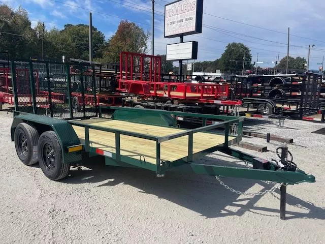 6X12 Utility Trailer W/ 2 Brake Axles 2026