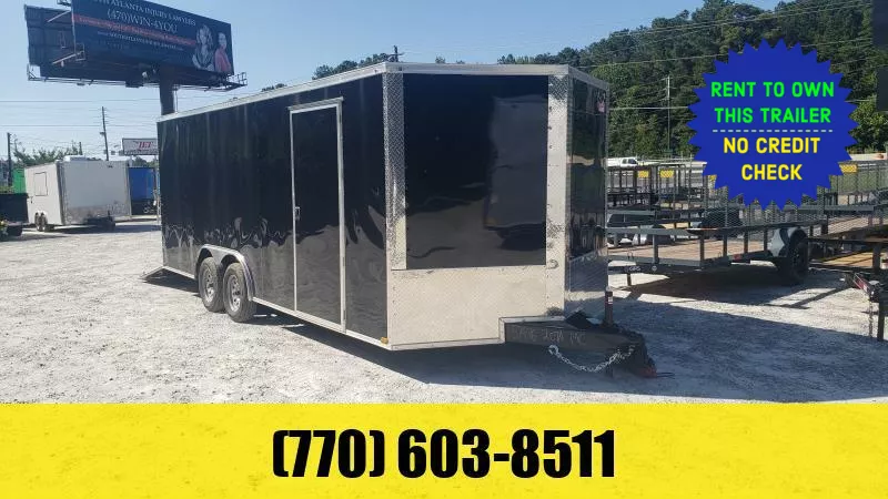 8.5x20 Enclosed Trailer 6'6" Interior Height W/ Side Door & Ramp 2026 Quality Cargo