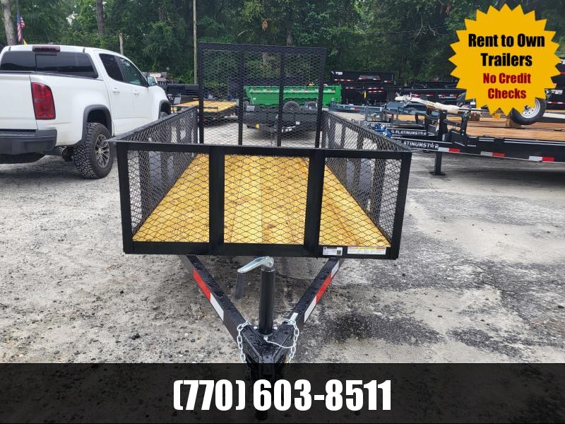 5x10 Utility W/ 24" Sides & 4' Removable Gate 2023 Lonewolf 5x10 Utility W/ 24" Sides & 4' Removable Gate 2023 Lonewolf