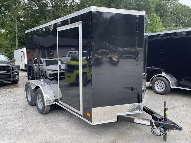 6X12 Enclosed Trailer 6'3" Interior Height W/ Side Door & Ramp 2026 Nationcraft 