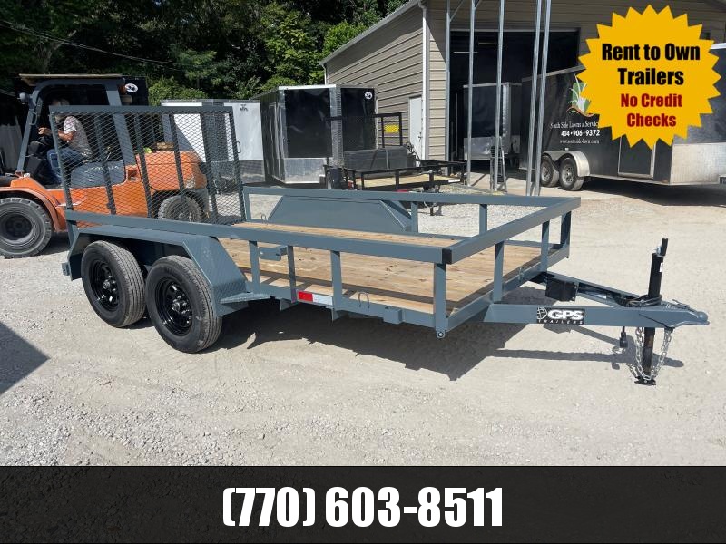 6.5x12 Utility W/ Brakes 4' Gate LED Lights and Gate Assist Shocks 2022 GPS 6.5x12 Utility W/ Brakes 4' Gate LED Lights and Gate Assist Shocks 2022 GPS
