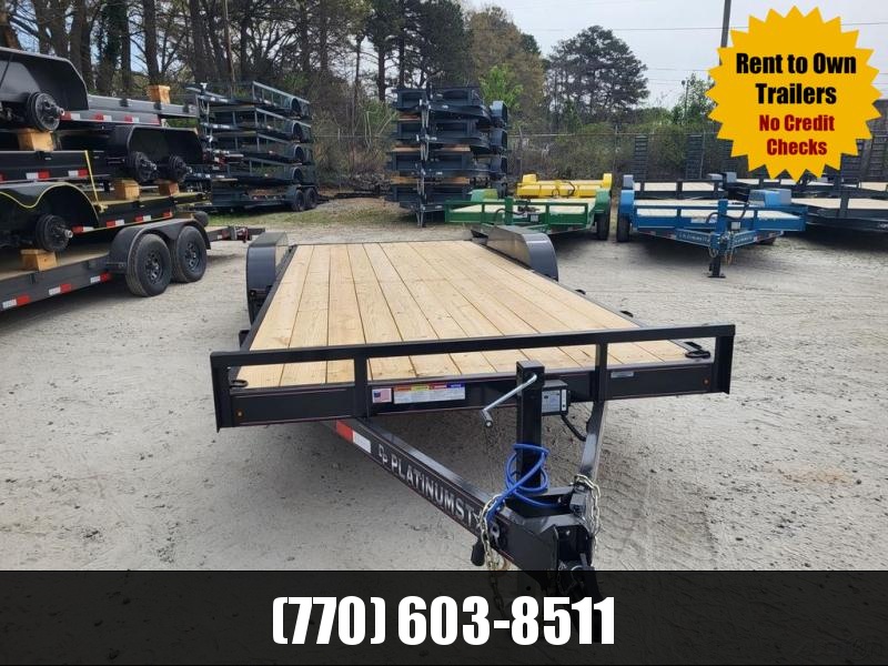 83x20 Car Hauler 2-5200 LB Axles W/ 5' Slide In Ramps 2022 DP Platinum 83x20 Car Hauler 2-5200 LB Axles W/ 5' Slide In Ramps 2022 DP Platinum