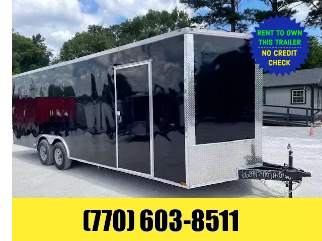 8.5X24 Enclosed Trailer 7' Interior Height W/Side Door & Ramp 2025 Quality Cargo