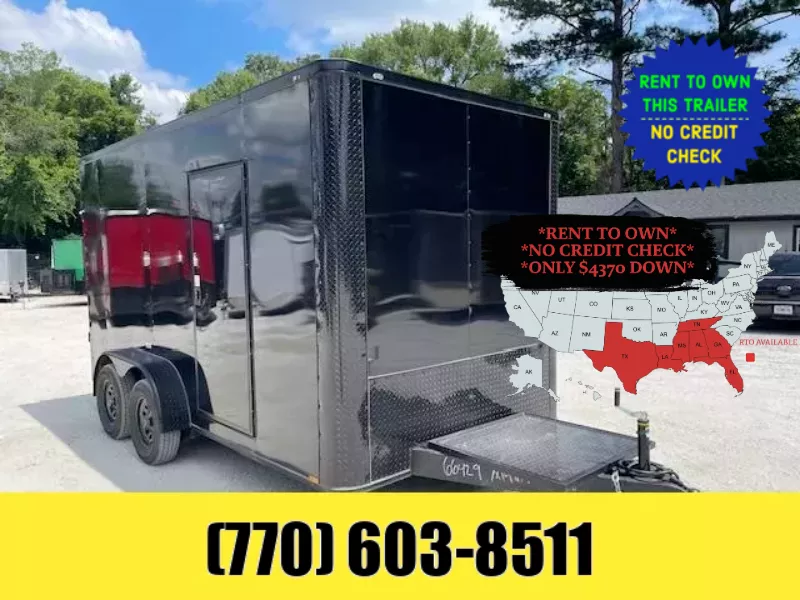 7x14 Pet Grooming Trailer 50" Tub, Grooming Table, Dryer & More 2025 Quality Cargo