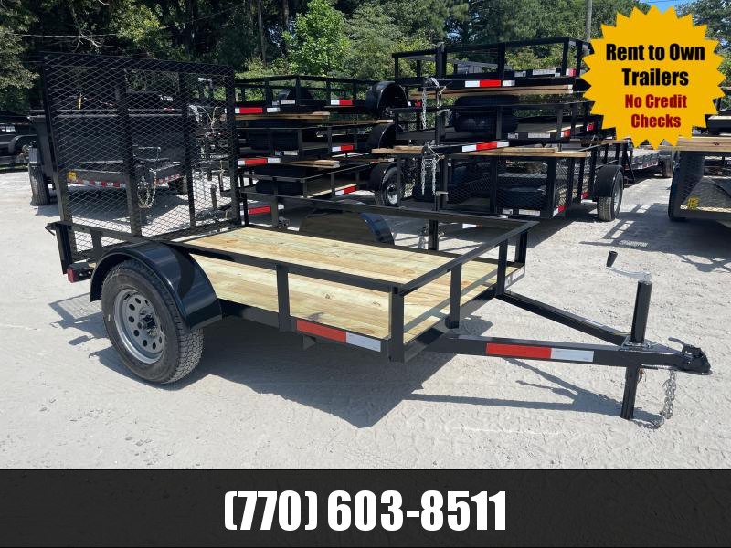 5x8 Utility W/ 4' Removable Gate 2022 Lonewolf 5x8 Utility W/ 4' Removable Gate 2022 Lonewolf