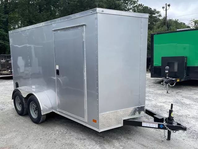 6X12 Enclosed Trailer 6'3" Interior Height W/ Side Door & Ramp 2026 Nationcraft 
